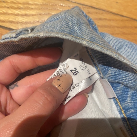 American apparel Jean shorts - Picture 4 of 4